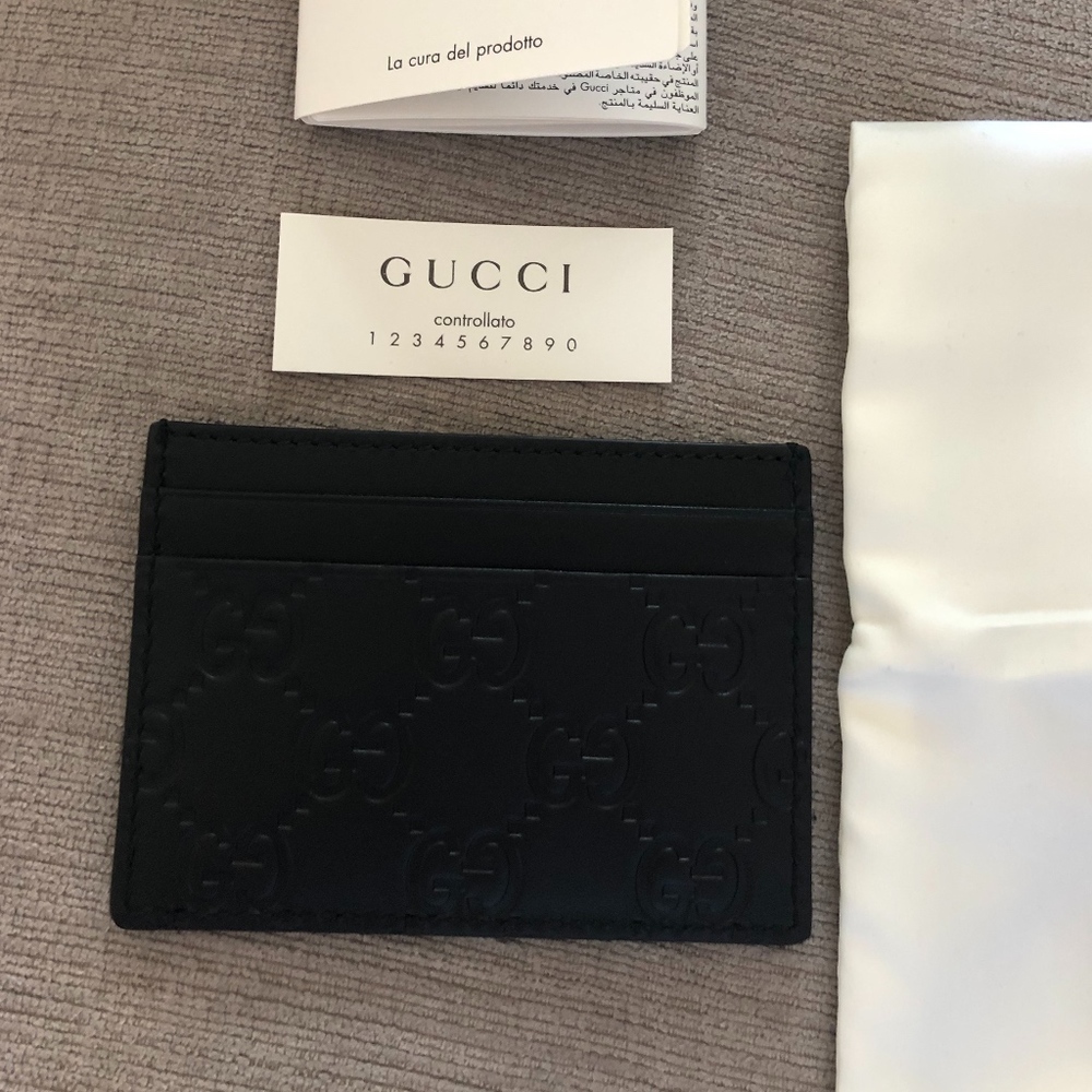 COPY - Gucci Wallet Black Brand New